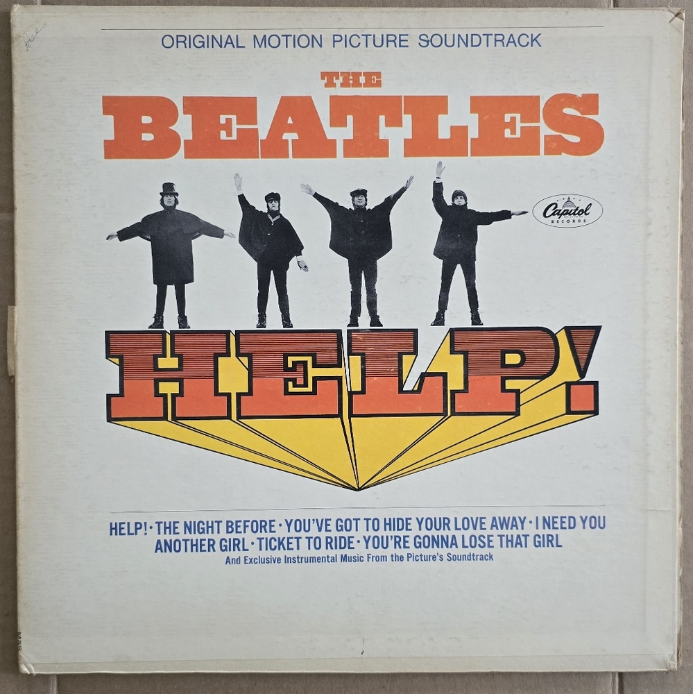 The Beatles - Help! (Original Motion Picture Soundtrack) LP Vinyl Record Album